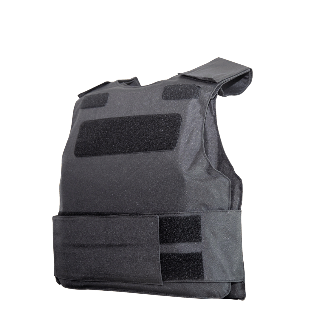Cop Style Stab Resistant Vest — Black