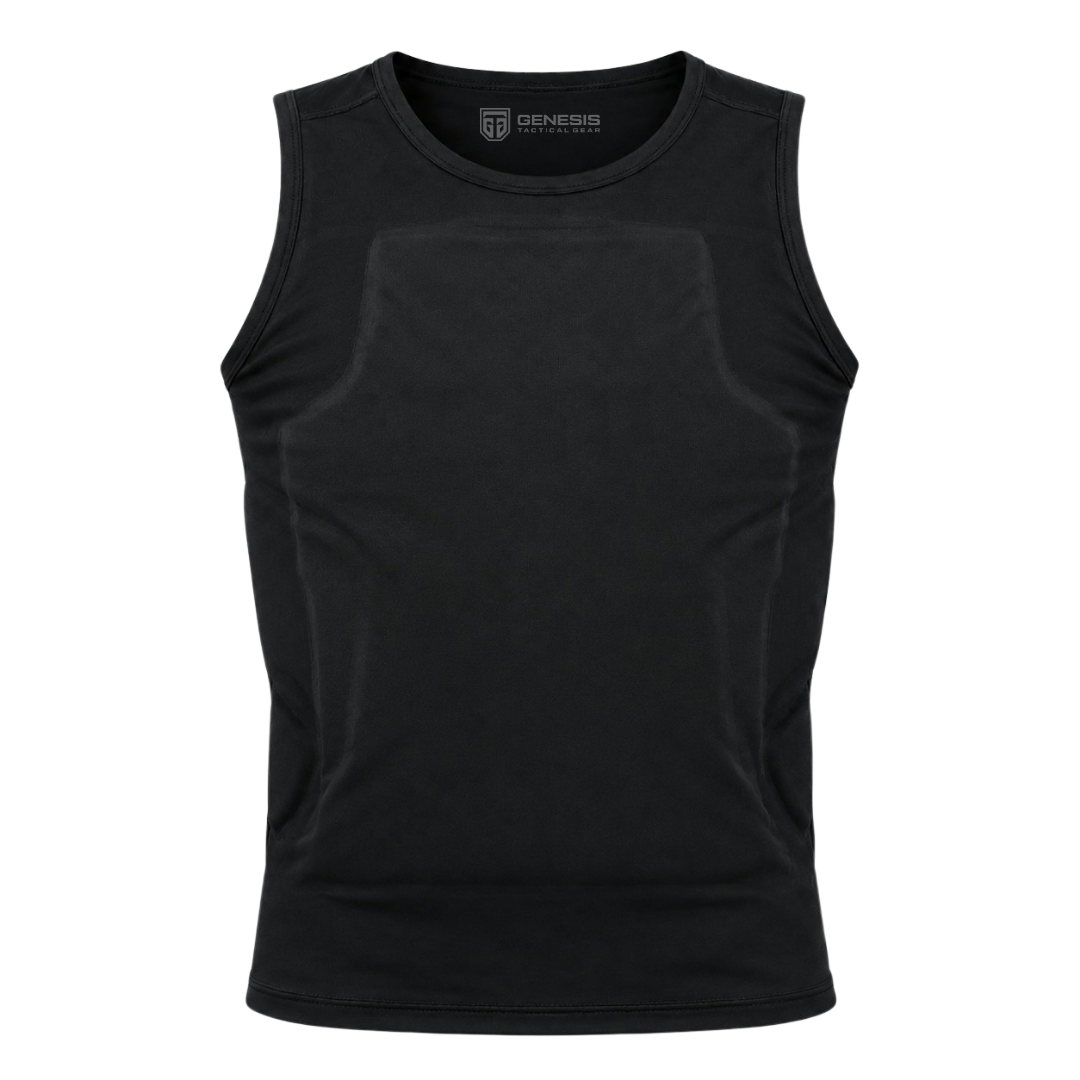 Inner Stab Carrier — Tactical Stab Resistant Vest — Black