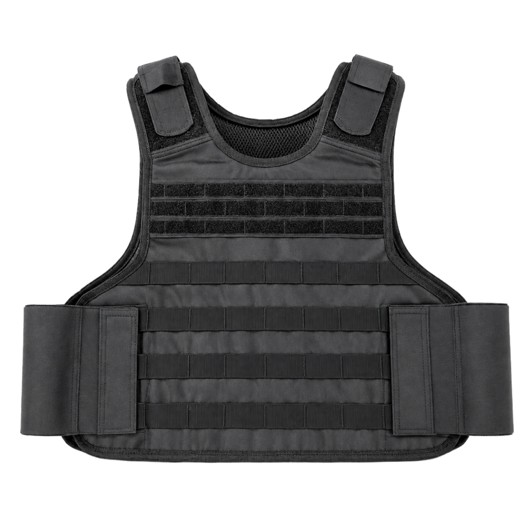 Molle Style Vest — Tactical Stab Resistant Vest — Black
