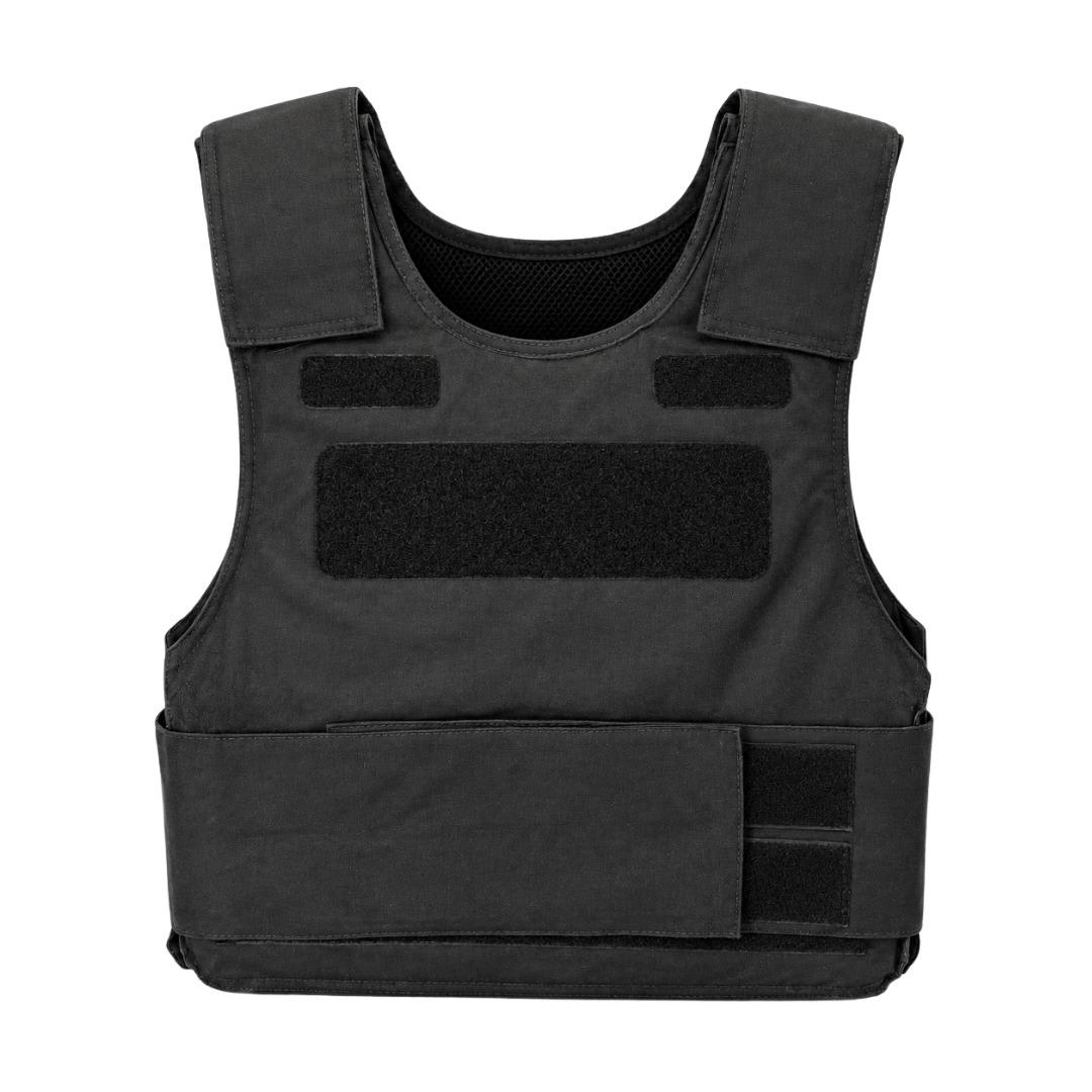 Cop Style Vest — Cop Style Stab Resistant Vest — Black